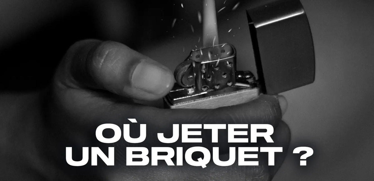Où jeter un briquet ?