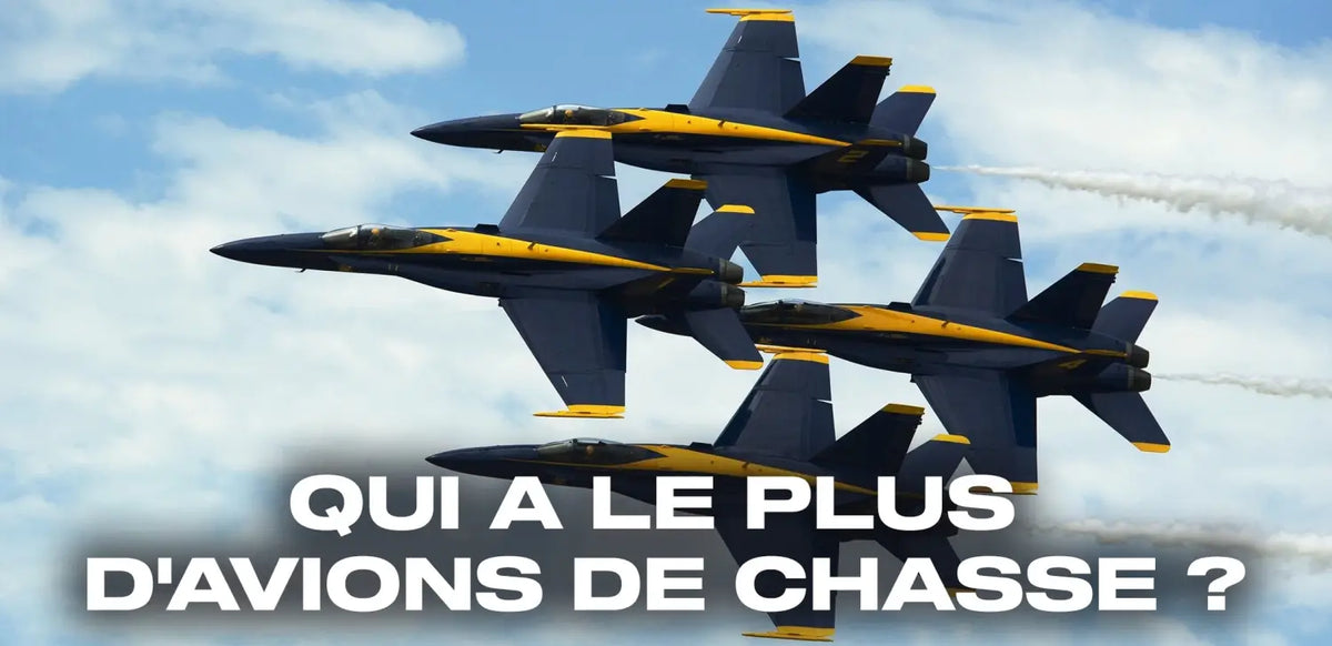 Qui a le plus d'avions de chasse ?