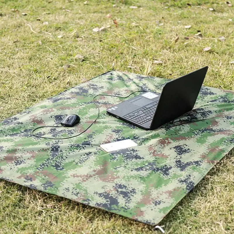 Bâche camouflage jardin