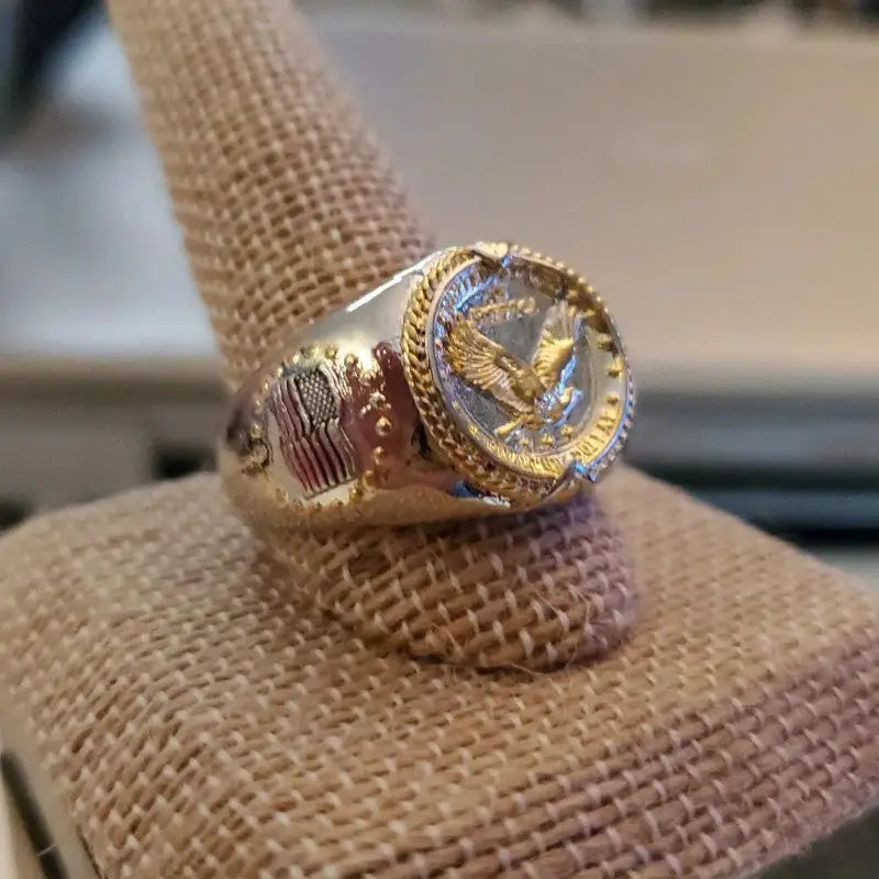 Bague americaine d ecole militaire