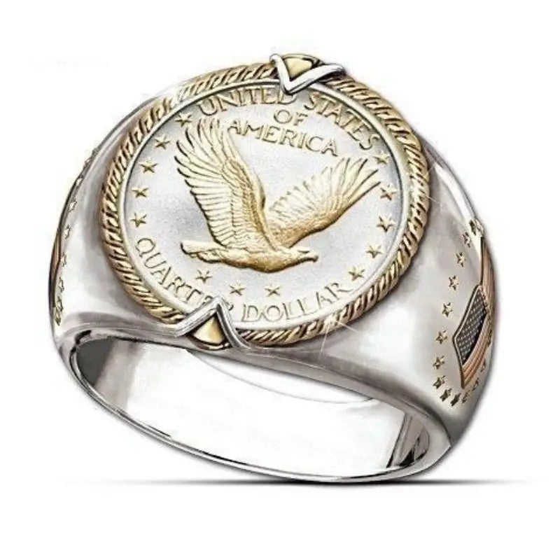 Bague americaine d ecole militaire