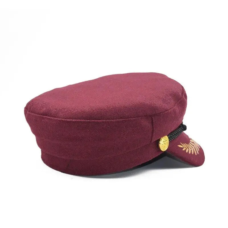 Casquette style capitaine homme