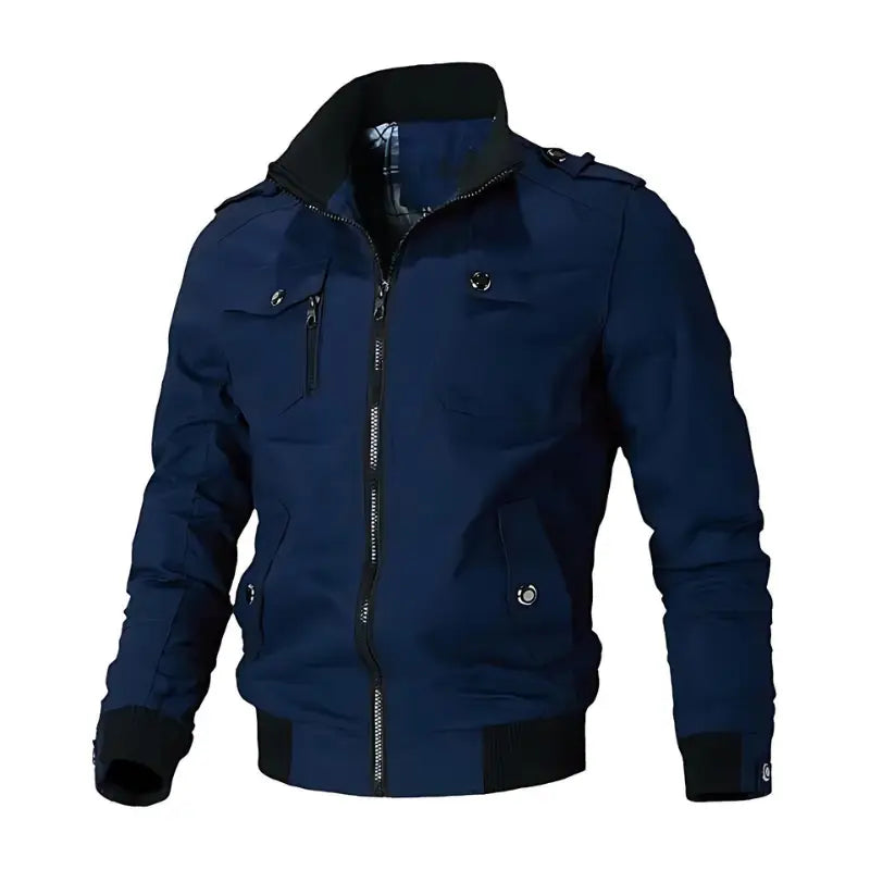 BLOUSON MILITAIRE FULL BLACK