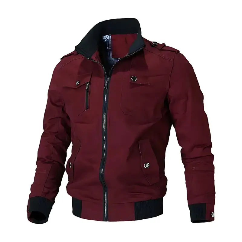 BLOUSON MILITAIRE FULL BLACK