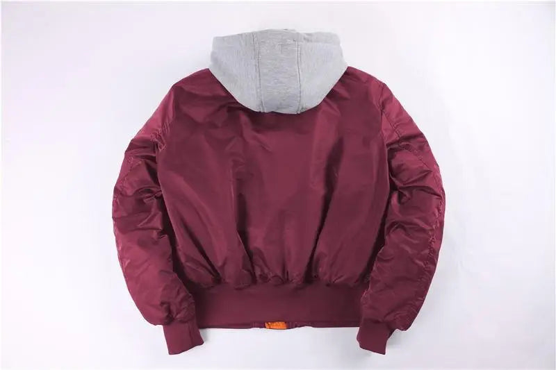 Blouson sweat capuche militaire homme