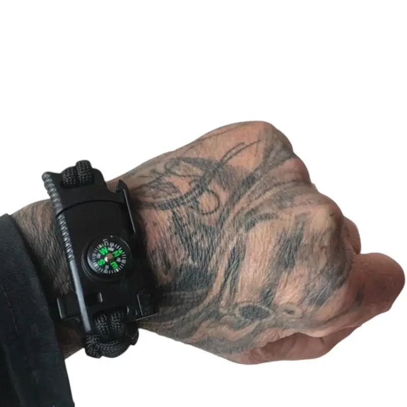 Bracelet de corde survie