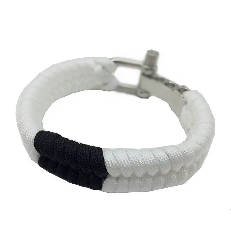 Bracelet survie blanc