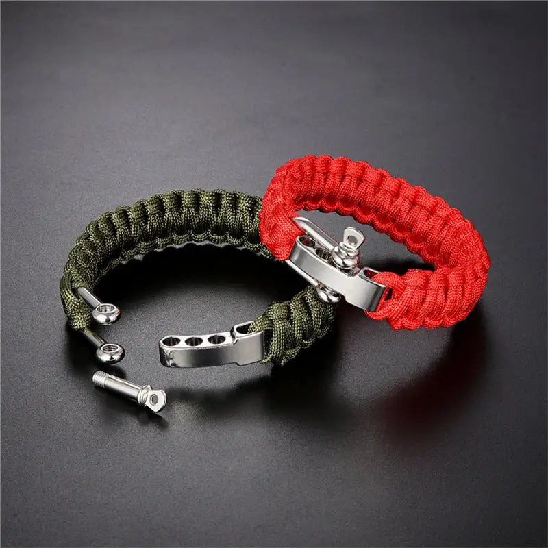 Bracelets de survie
