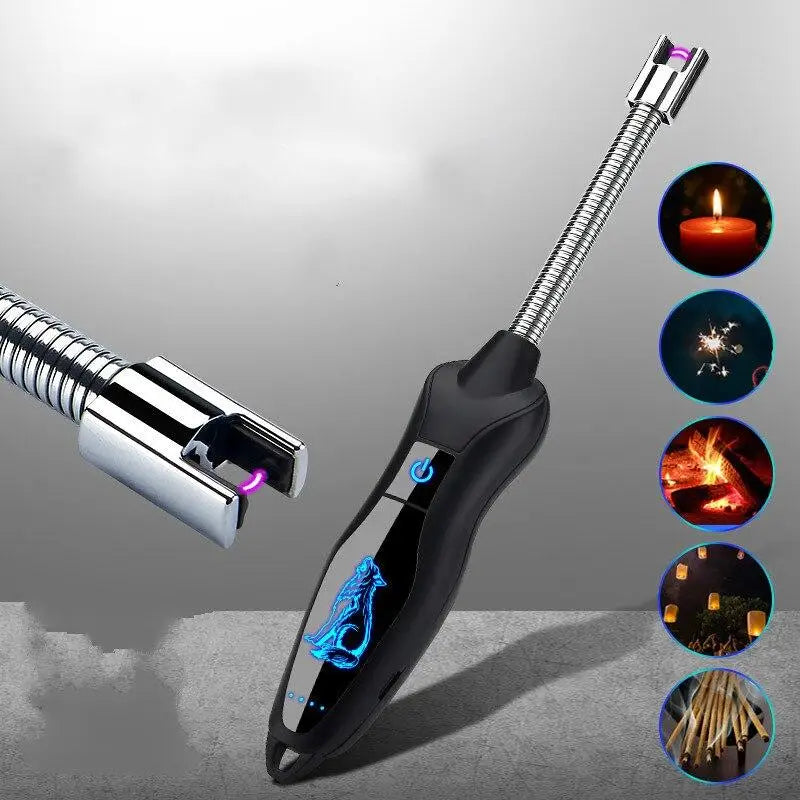 Briquet Tempête - Allume-Gaz Électrique Rechargeable USB