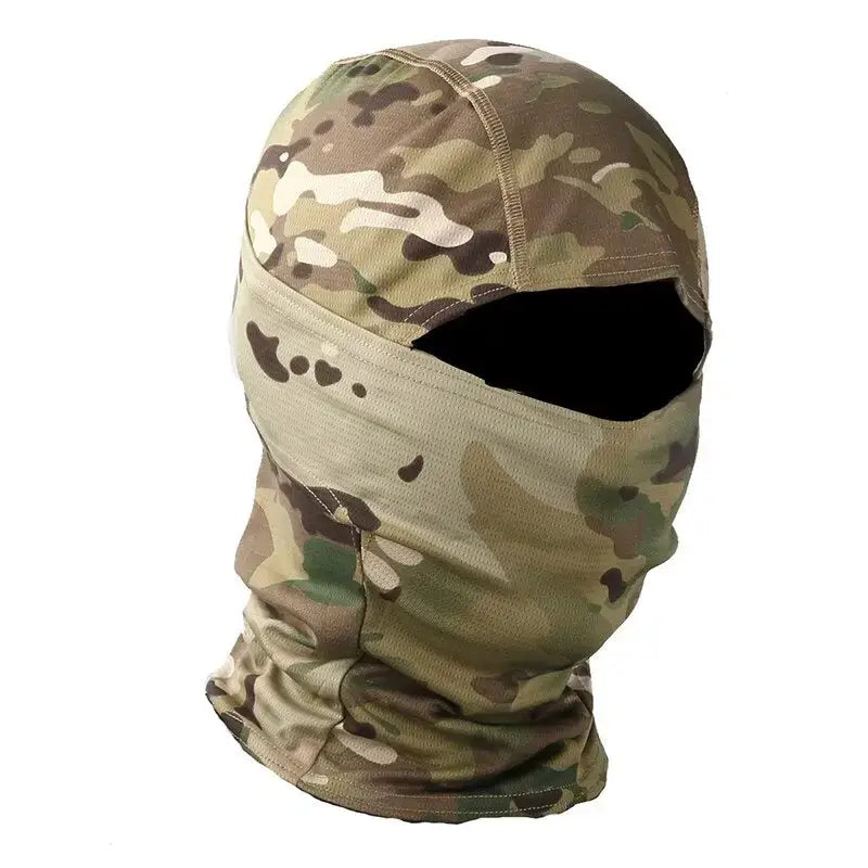 Cagoule camouflage militaire