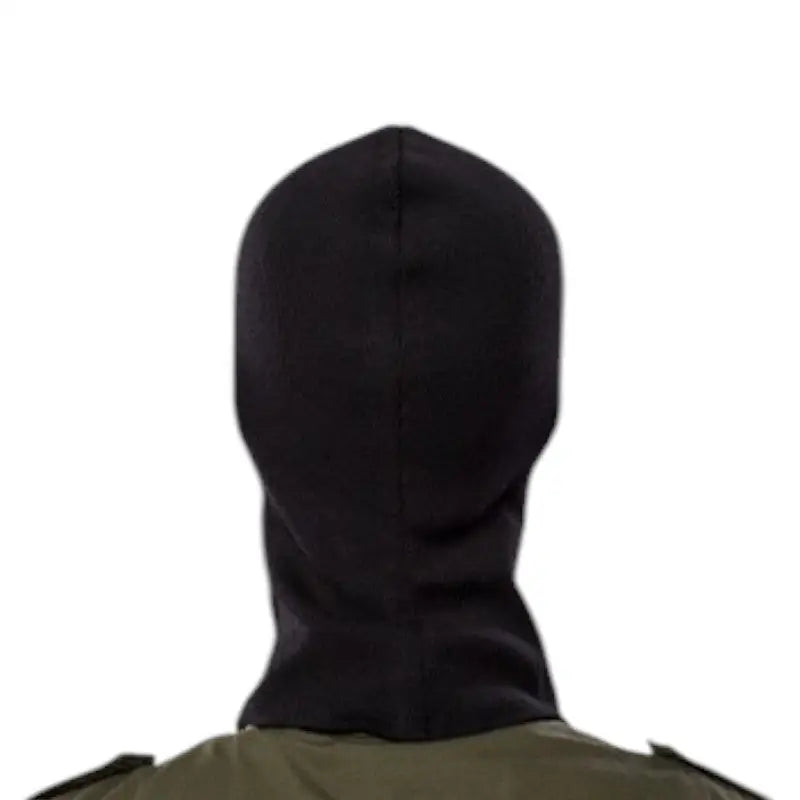 Cagoule noire militaire motif tête de mort
