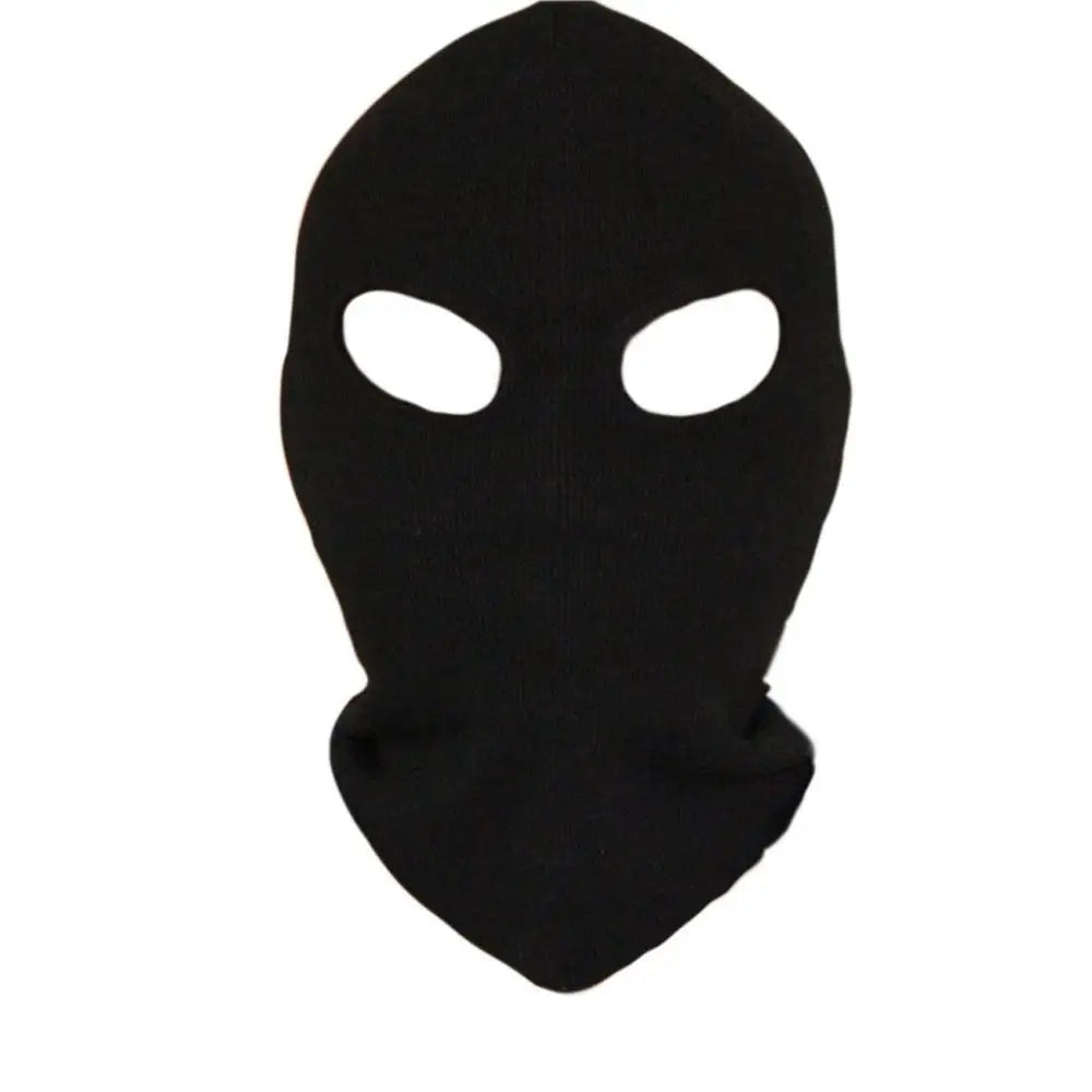 Cagoule noire militaire motif tête de mort