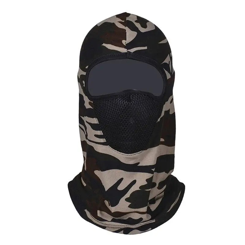 Cagoule couleur militaire