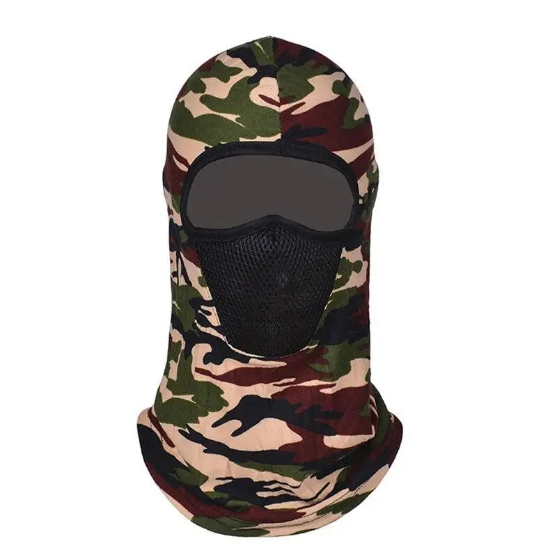 Cagoule couleur militaire
