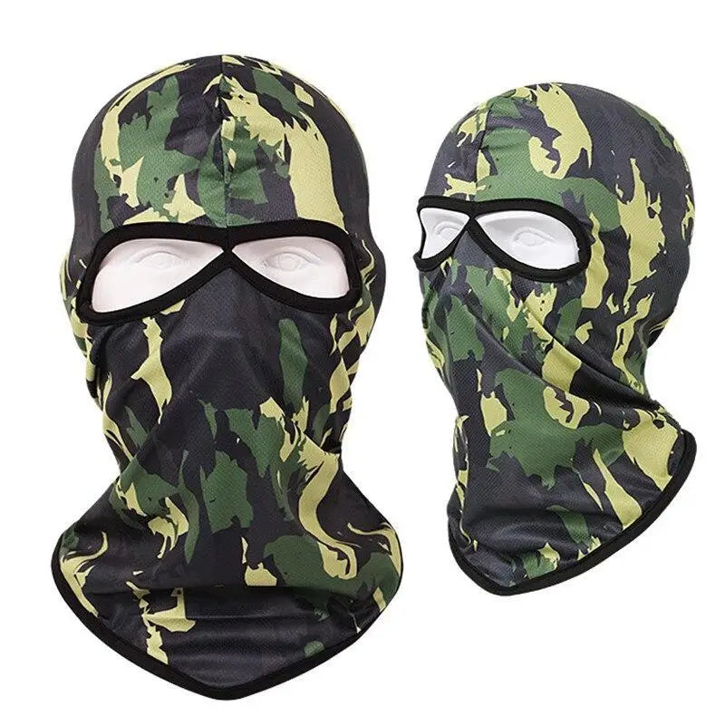 Cagoule militaire 2 trous