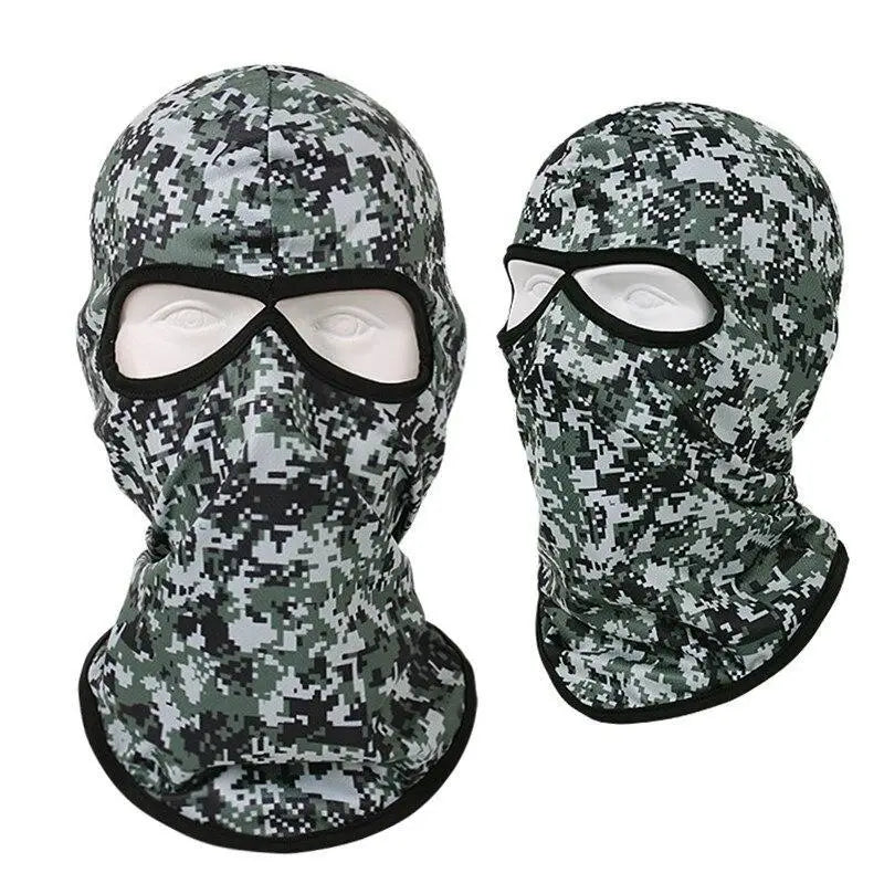Cagoule militaire 2 trous