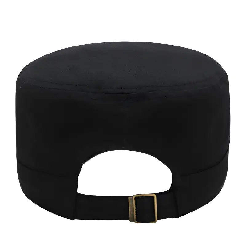 Casquette homme militaire en coton à visière incurvée