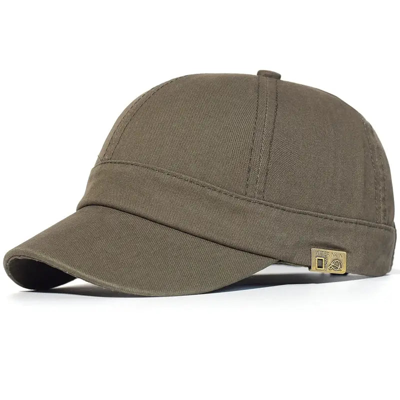 Casquette militaire en coton style baseball