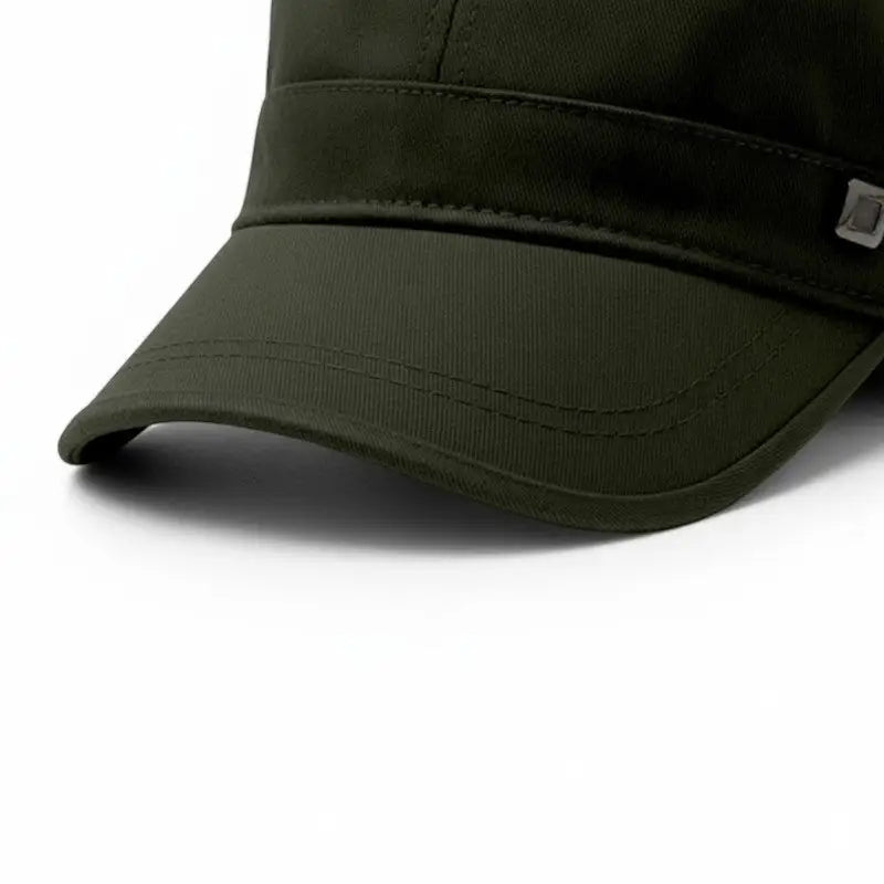 Casquette militaire coupe plate réglable