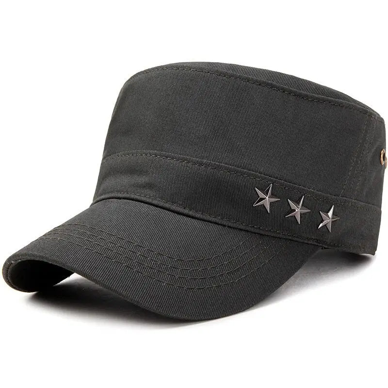 Casquette style militaire homme