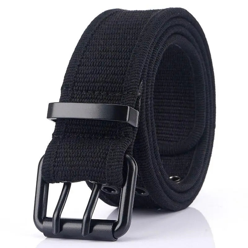Ceinture homme toile militaire