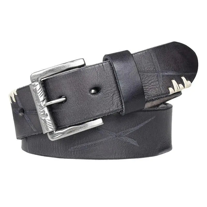 Ceinture militaire en cuir