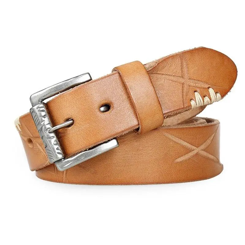 Ceinture militaire en cuir