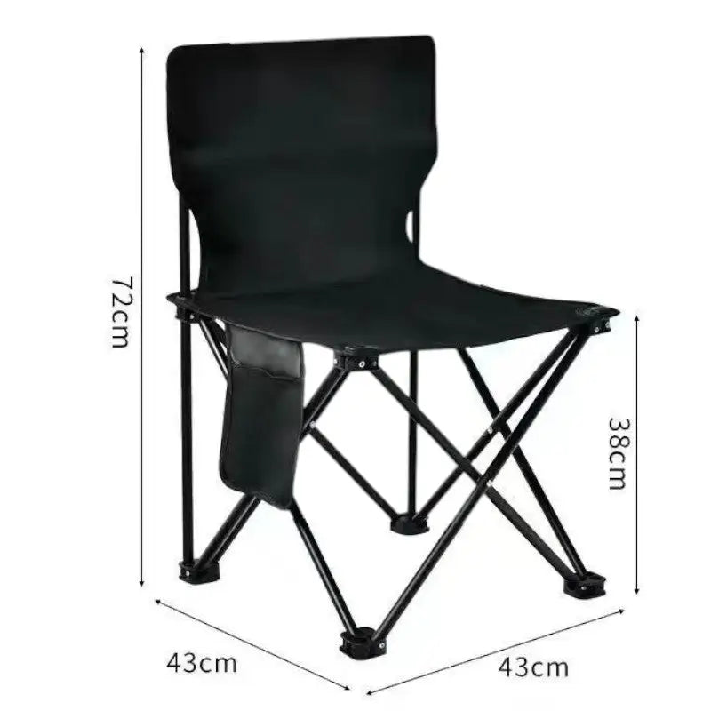 Chaises de camping pliantes