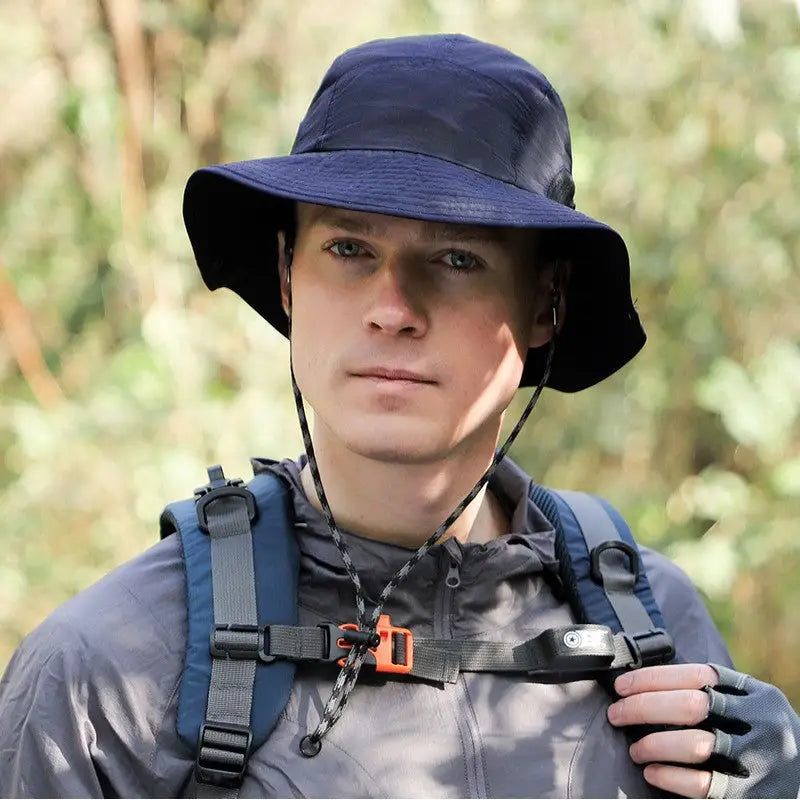 Chapeau anti-UV forêt