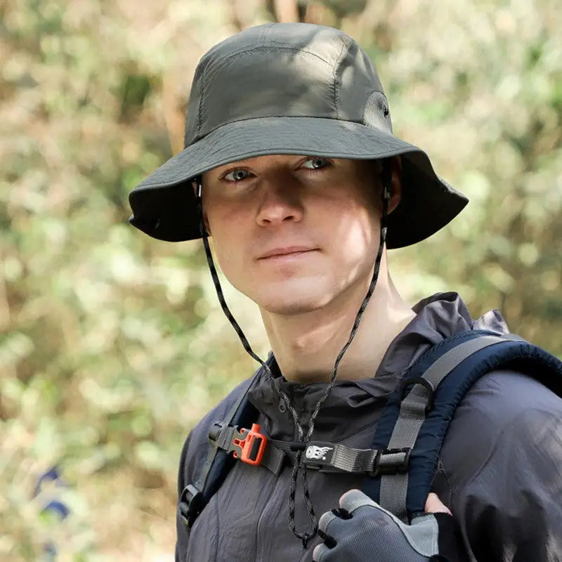 Chapeau anti-UV forêt