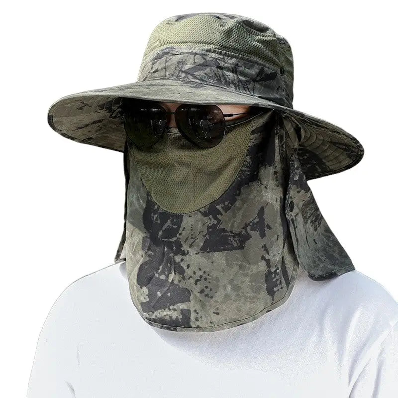 Chapeau anti uv anti insectes randonnée