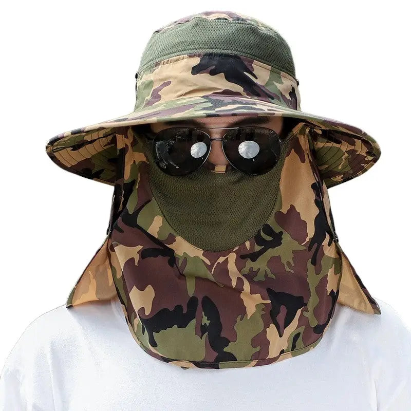 Chapeau anti uv anti insectes randonnée