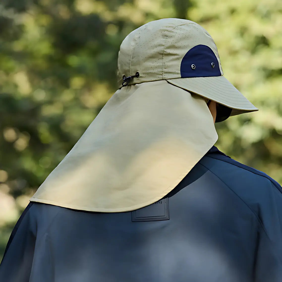 Chapeau anti uv protection cou randonnée