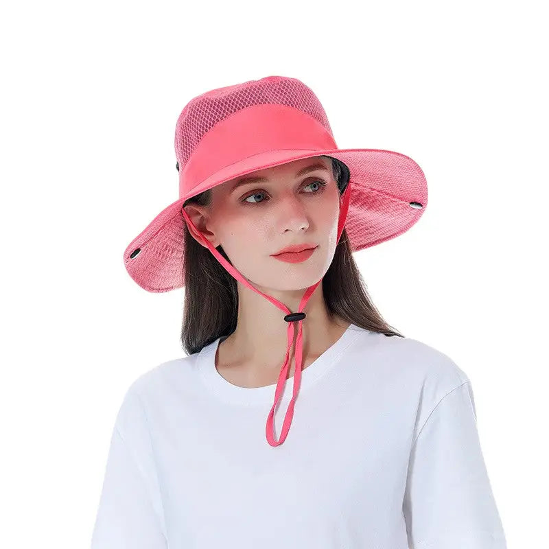 Chapeau anti uv randonnée femme
