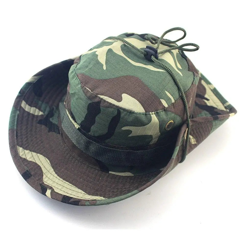 Chapeau de brousse à œillets de ventilation