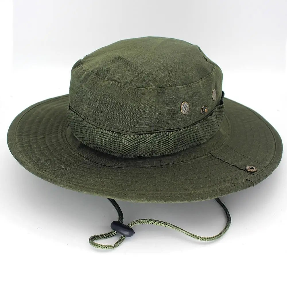 Chapeau de brousse à œillets de ventilation