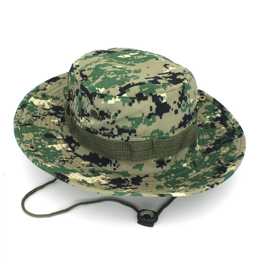 Chapeau de brousse à œillets de ventilation