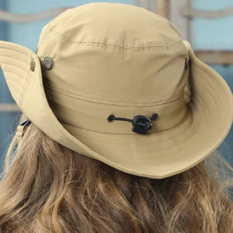 Chapeau de brousse décontracté en polyester