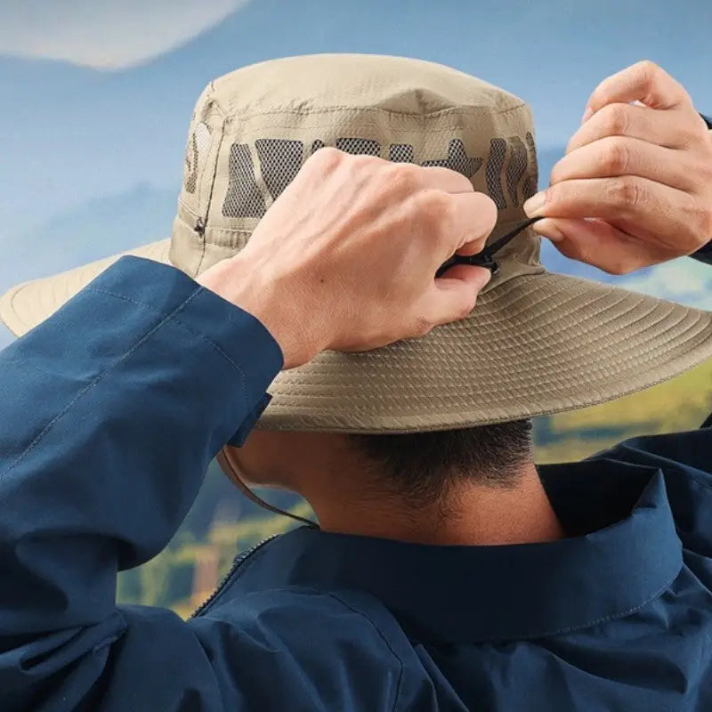 Chapeau de brousse imperméable
