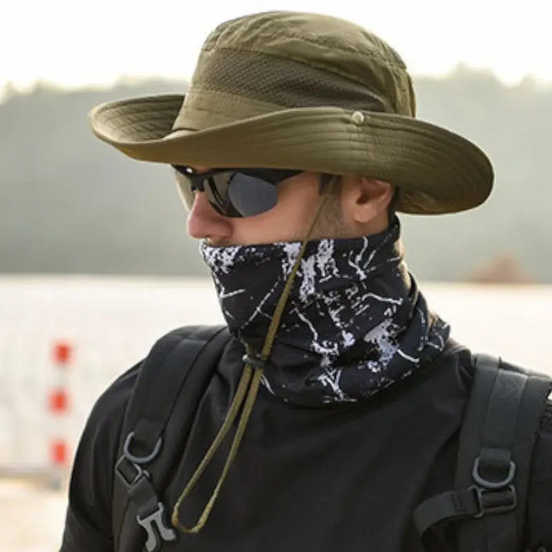 Chapeau de brousse pliable