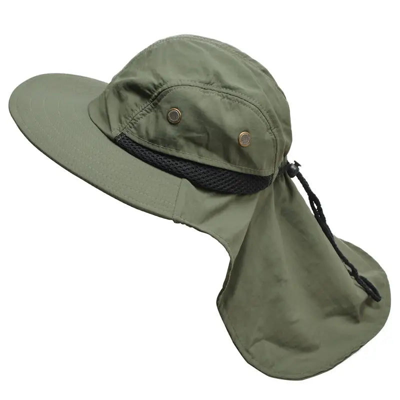 Chapeau de brousse avec protège nuque