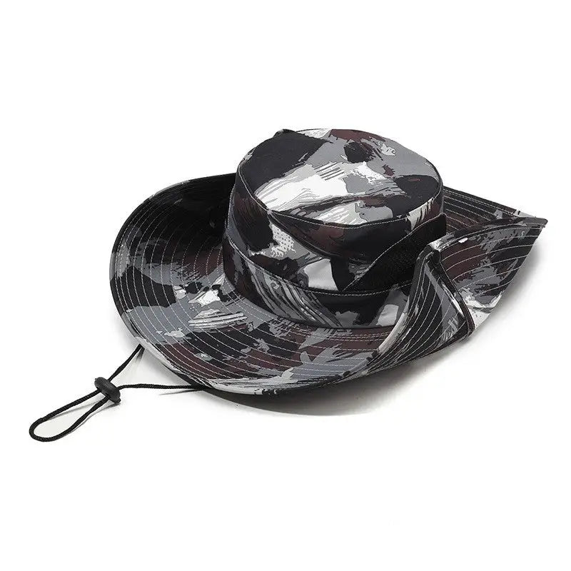 Chapeau randonnée camouflage