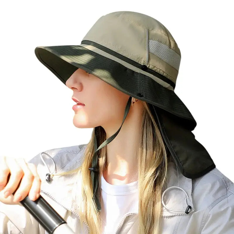 Chapeau randonnée femme anti-uv