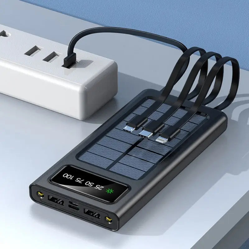 Chargeur solaire avec batterie