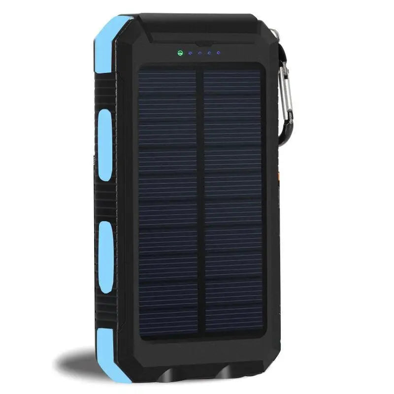 CHARGEUR SOLAIRE - CHARGEUR AVEC LAMPE D’ECLAIRAGE