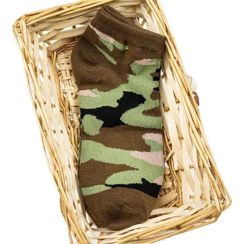 Chaussettes courtes camouflage