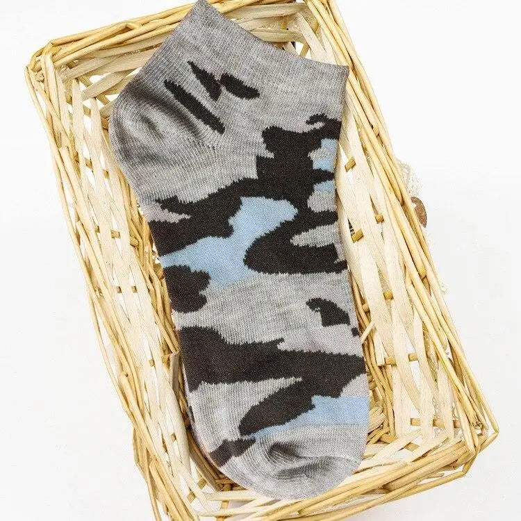 Chaussettes courtes camouflage