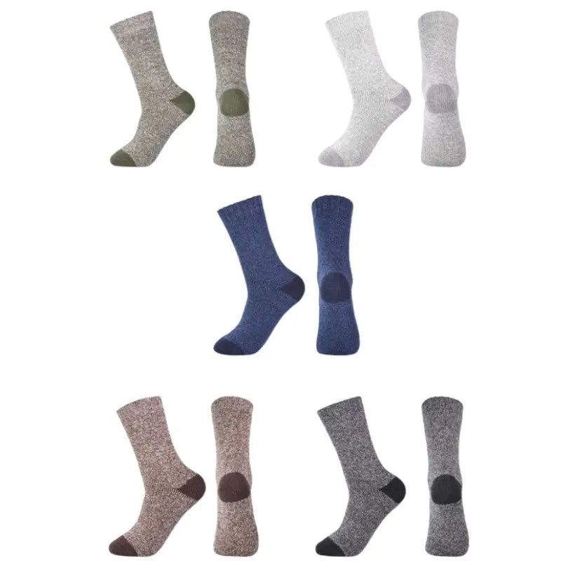 PACK 5 - Chaussettes rando couture plate