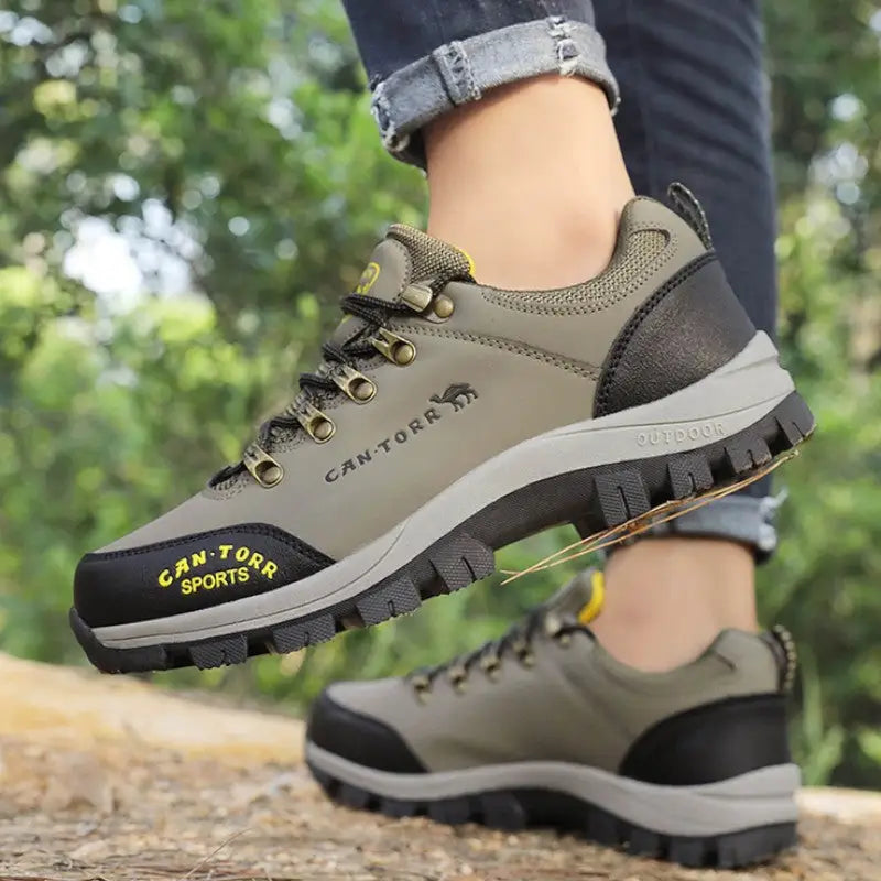 Chaussure cuir randonnée homme