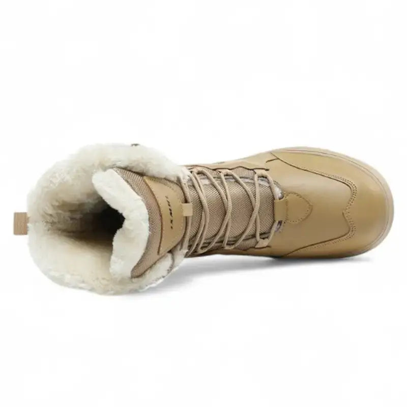 Chaussure grand froid imperméable doublée fausse fourrure